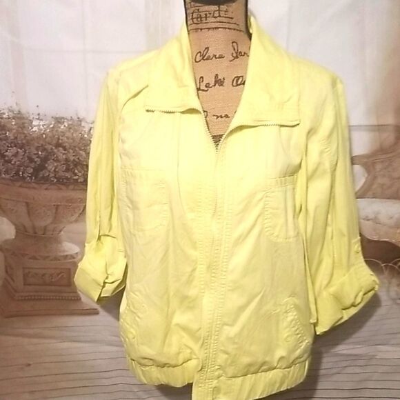 SONOMA NEON YELLOW JACKET SIZE XL - Picture 1 of 8